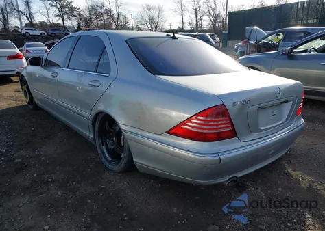2004 Mercedes-Benz S 600 из США, поврежденный, VIN WDBNG76J34A427715